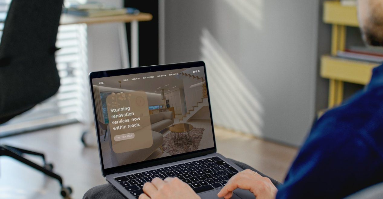 ABC Renovation Website Mockup